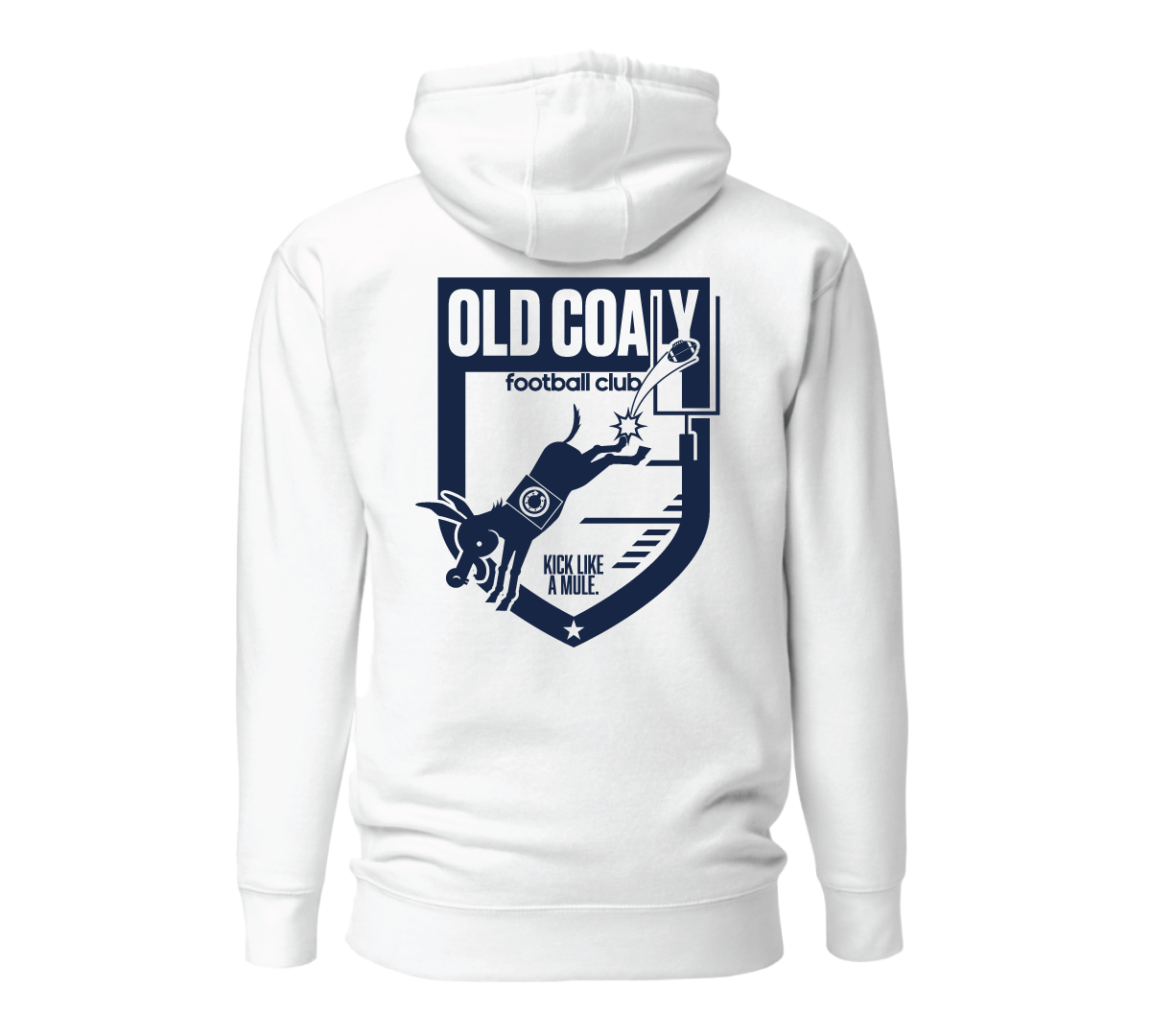 Field Goal Hoodie - Navy Graphic