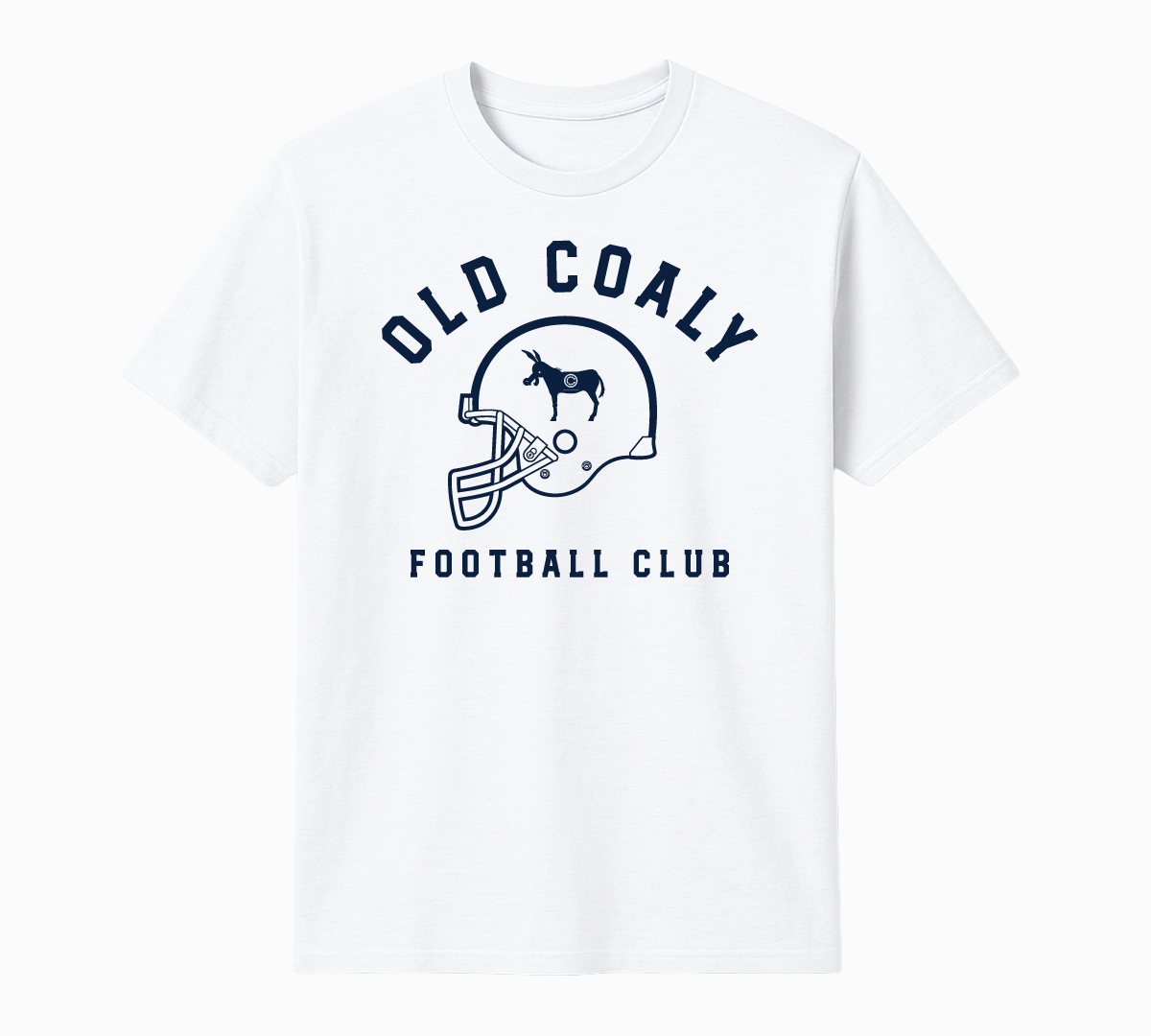 Helmet Tee - Navy Graphic
