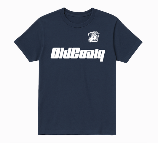 Wordmark Tee - Navy